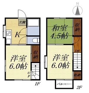 クボタハイツ【B-2号室】の間取り