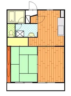プロヴァンス【2階】の間取り