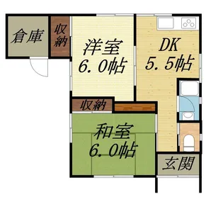 静岡県浜松市浜名区沼【一戸建】の間取り