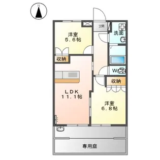 プレミエ【1階】の間取り