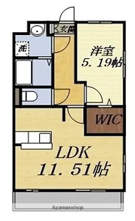 グランソレイユ【2階】の間取り