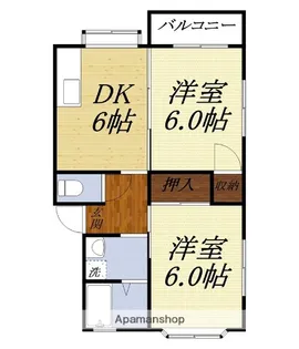 ヒルストーン【1階】の間取り