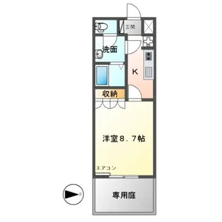 ONE PIECE(ワンピース)【1階】の間取り