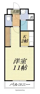 セントジョセフB【303号室】の間取り