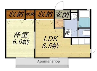 アイ・ウイング【2階】の間取り