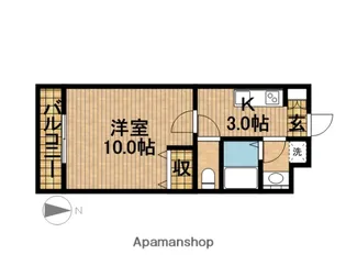 スプランドゥール半田山【4階】の間取り