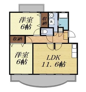 オンフィールド【1階】の間取り
