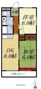 ピュアHOME【101号室】の間取り