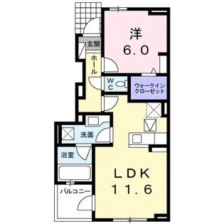 ムーン ストーン【1階】の間取り