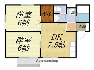 ジュリアードハウス【2階】の間取り
