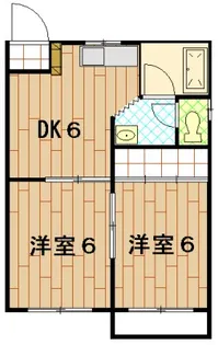 リーブN【1階】の間取り
