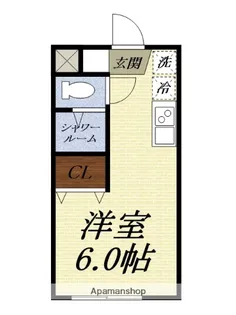 サンコーポネガタ【205号室】の間取り