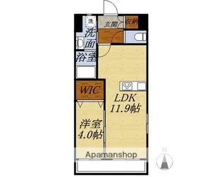 AMUSE【2階】の間取り
