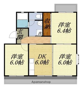 ハイフォレスト【2階】の間取り