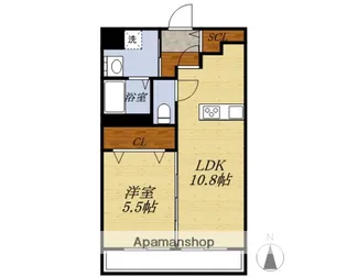 ARITAMAーSO【2階】の間取り