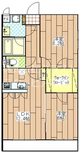 アンベリール【1階】の間取り