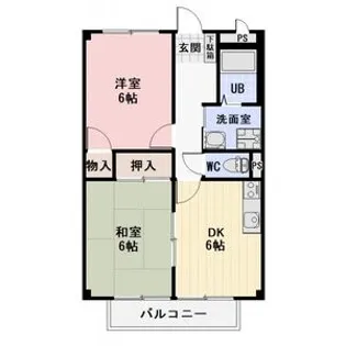 SURPLUSカーサ・フローレ【1階】の間取り