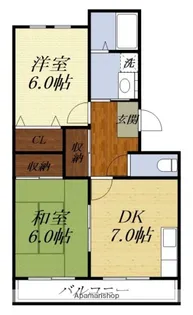 メゾン・ド・ラファール【3階】の間取り