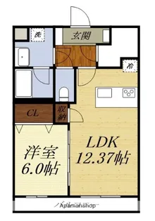 CLAST 1(クラストワン)【2階】の間取り
