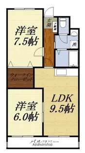 マンションセンティア【102号室】の間取り