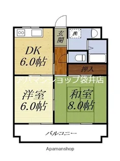 マンションロジュマンII【101号室】の間取り