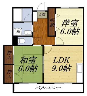 ディアコート【3階】の間取り