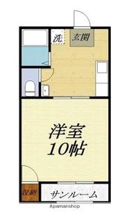 ヒルズ北山【2階】の間取り