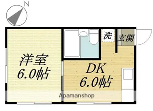 ビアメゾン藤2【1階】の間取り