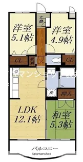 プリマベーラ【2階】の間取り