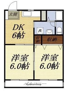 静岡県浜松市浜名区西美薗【アパート】の間取り
