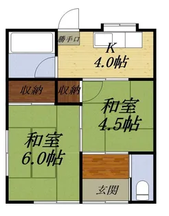 静岡県磐田市中泉【一戸建】の間取り