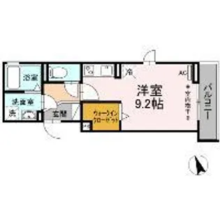 アベニュー有玉【3階】の間取り