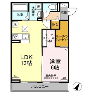 ぴりかひより ひより【2階】の間取り