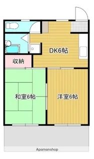 ANNIVERSARY竜洋【1階】の間取り