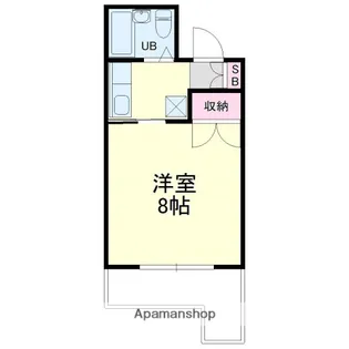 静岡県磐田市見付【マンション】の間取り