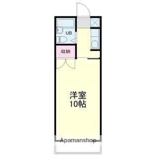 マンションKMー1(マンションケーエムワン)【4階】の間取り