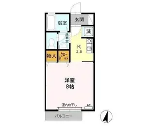 JHかけがわ【1階】の間取り