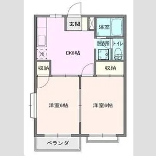エルディム垂木【1階】の間取り