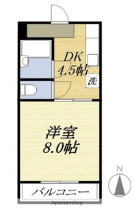 わかば台ハイツ【1階】の間取り