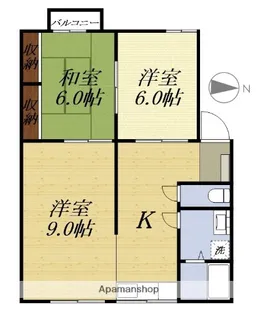 フレールニッセイ【2階】の間取り