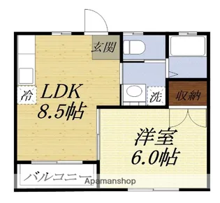 MPーI番館【2階】の間取り