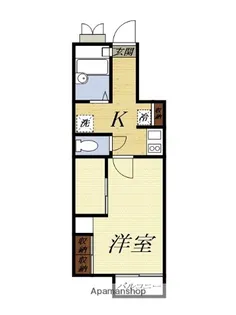 アリエッタ延久IV【101号室】の間取り