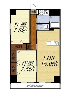 MPX番館【3階】の間取り