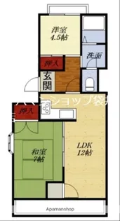 国府台レジデン【2階】の間取り