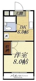 パレス菅沼(笠井新田)【2階】の間取り