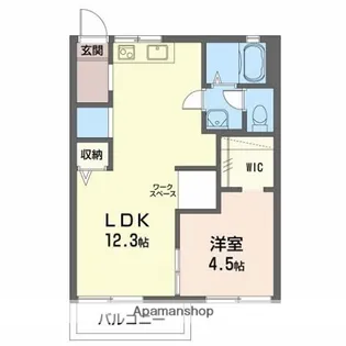 サンパレス本沢合I【2階】の間取り
