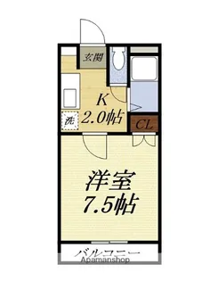 エスポワールI【3階】の間取り