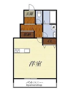 レヴィード【1階】の間取り