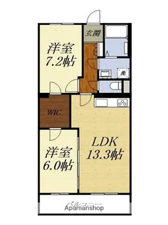 スウィートベル【1階】の間取り
