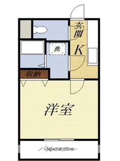 ジュネス半田I【107号室】の間取り